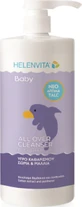 HELENVITA Baby All Over Cleanser Body &amp; Hair Baby Cleanser for Body &amp; Hair with Talc Fragrance 1000ml