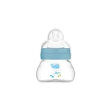 MAM Glass Bottle Feel Good With Silicone Nipple For 0+ Months 90ml