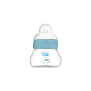 MAM Glass Bottle Feel Good With Silicone Nipple For 0+ Months 90ml