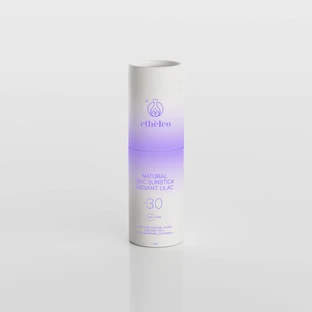ETHELEO Stick Solar Zinc Natural Lila Radiante Protector Solar Cara SPF30 30g