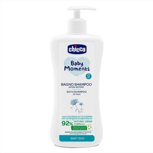 CHICCO Baby Moments Gel douche et shampooing au Calendula 750ml [10592-00]