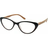 EYELEAD Reading Glasses-Presbyopia Bordeaux Butterfly with wooden arm E206 +1.00