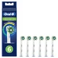ORAL B CrossAction Replacement Electric Toothbrush Heads, 6 pieces