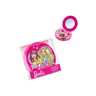 LORENAY Trousse de maquillage Barbie avec 6 gloss, pinceau et miroir