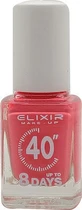 ELIXIR 40″ Hasta 8 días de brillo Esmalte de uñas de larga duración Secado rápido Rosa 311 13ml