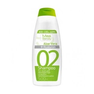 MISS SANDY Shampoo N.02 mit Aloe Vera und Hyaluronsäure 500ml