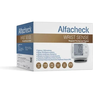 ALFACHECK Wrist Sense Manometru digital de presiune a încheieturii mâinii