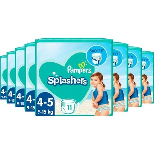 PAMPERS Splashers Diaper Swimwear No 4-5 For 9-15kg 88 Pieces Box