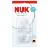 NUK First Choice Siliconen Speen M Voor 3+ Maanden 2 Stuks