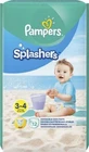 PAMPERS Baby Windeln-Badeanzüge für sicheres Schwimmen Splashers No.3-4 6-11Kgr 12 Stück