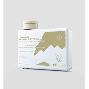 ETHELEO Natural Body Cream Lefka Ori 250ml