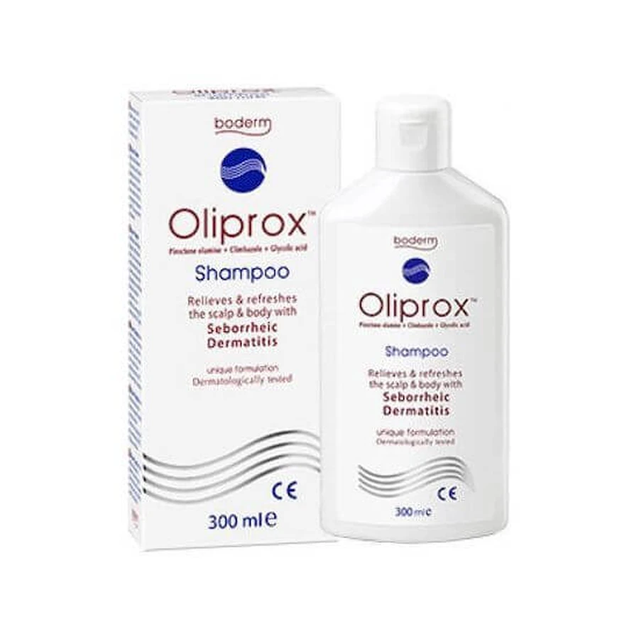 BODERM Oliprox Shampoo Against Seborrheic Dermatitis 300ml
