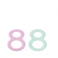 NUK Teething ring 8 x2 in various colours - Pink