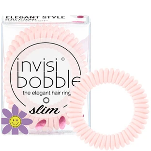 Invisibobble Slim Retro Dreamin' Collection Cuter Than You Roze haarlintjes die het haar niet breken x3 stuks