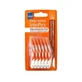 INTERMED InterPick Ergonómico Pinceles de Silicona Naranja Talla S/M 36 Piezas