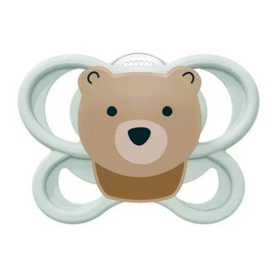 Chupete NUK Perfect Match Air de silicona para 0-6 meses, con bolsa