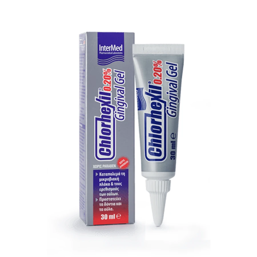 INTERMED Chlorhexil® 0,20% Gel Antiseptisches Gel zum Einnehmen, 30 ml