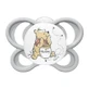 NUK Silikon Perfect Match Air Disney Winnie Silikon Schnuller für 0-6 Monate Grau