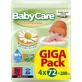 BABYCARE Toallitas de Manzanilla GigaPack 288 Piezas (4x72 Piezas)