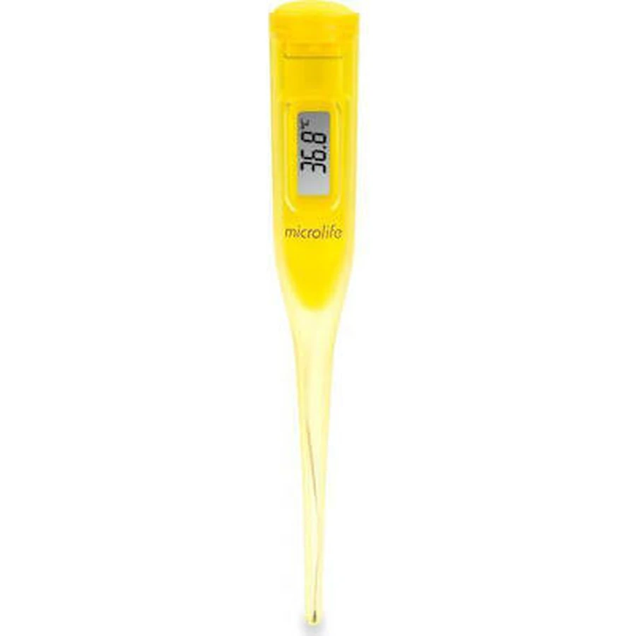 MICROLIFE MT 60 Digitale Thermometer Kalf in verschillende kleuren, geschikt voor kinderen 1 stuk - Geel