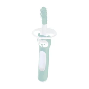 MAM Toothbrush Massaging Brush With Protection Shield For 3+ Months Blue