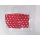 MASQUE Tissu rouge avec étoiles