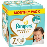 PAMPERS Premium Care Nr. 7 für 15+kg 108 Stück