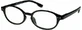 EYELEAD Lectura-Presbicia Gafas Negro Rojo Granulado E159 +2.00