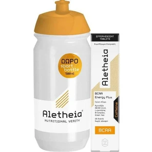 ALETHEIA BCAA BCAA Energy Plus con caffeina 18 compresse effervescenti e flacone sportivo in regalo 500 ml
