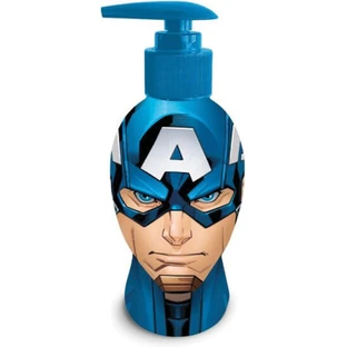 LORENAY Avengers Shampooing pour enfants Bain moussant et distributeur de shampooing 300ml