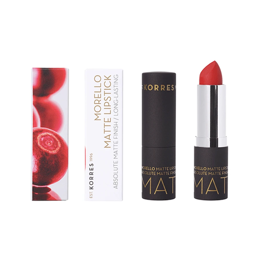 KORRES Lipstick Morello Matte Nr.54 Klassiek Rood