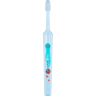 TEPE Cepillo de Dientes de 0 a 6 Años Mini Extra Suave en Varios Colores - Azul