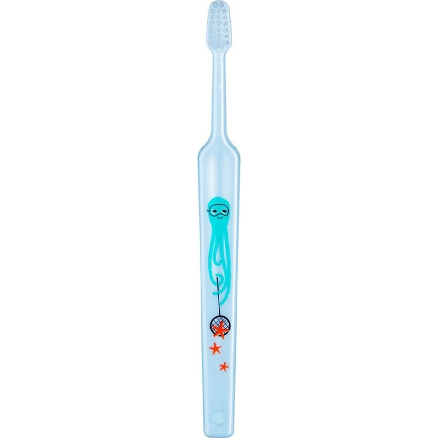 TEPE Cepillo de Dientes de 0 a 6 Años Mini Extra Suave en Varios Colores - Azul