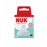 Tétine en silicone NUK Perfect Match Nipple pour 6+ Months 2 Pieces