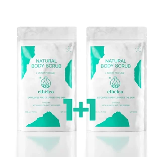ETHELEO Natural Body Scrub Monoi 300gr 1+1