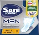 SANI Sensitive Men Super Level 3 Absorberende Beschermende Pads voor Mannen 10 stuks
