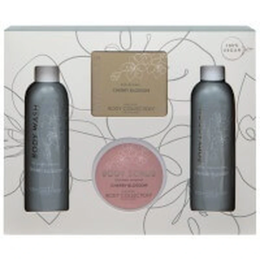 BODY COLLECTION Cherry Blossom Gift Set- Körperpflegeset mit Kirschblütenparfüm