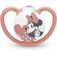 NUK Disney Space Chupete de Silicona con Funda 6-18 meses - Rosa