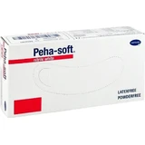 HARTMANN Peha-Soft Nitrile Einweghandschuhe aus weißem Nitril ohne Puder - Packung mit 100 Stück - Größe wählen