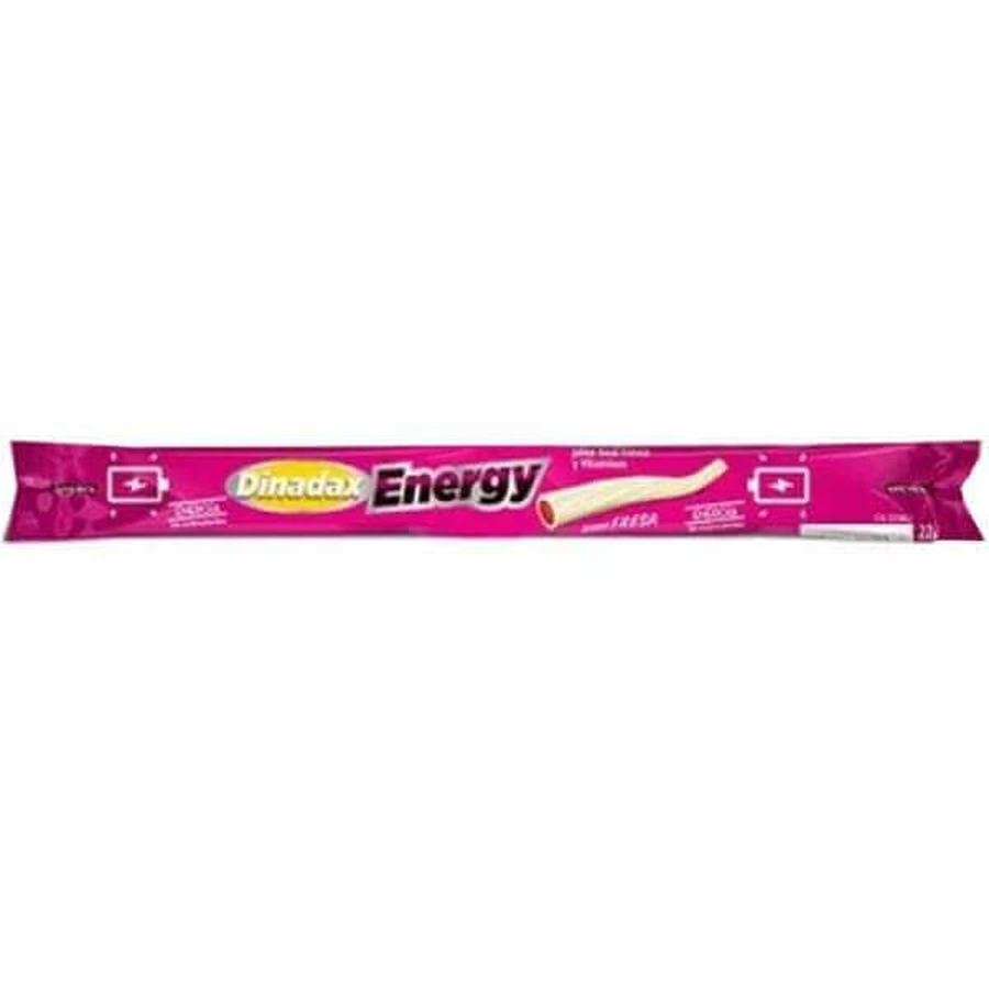 DYNAMIX Stick Energético con Vitaminas B1,B6 y Jalea Real con Sabor Fresa 22gr