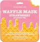 KOCOSTAR Mascarilla Facial Waffle Fresa Mascarilla Limpiadora y Abrillantadora Para Piel Grasa 1 pieza