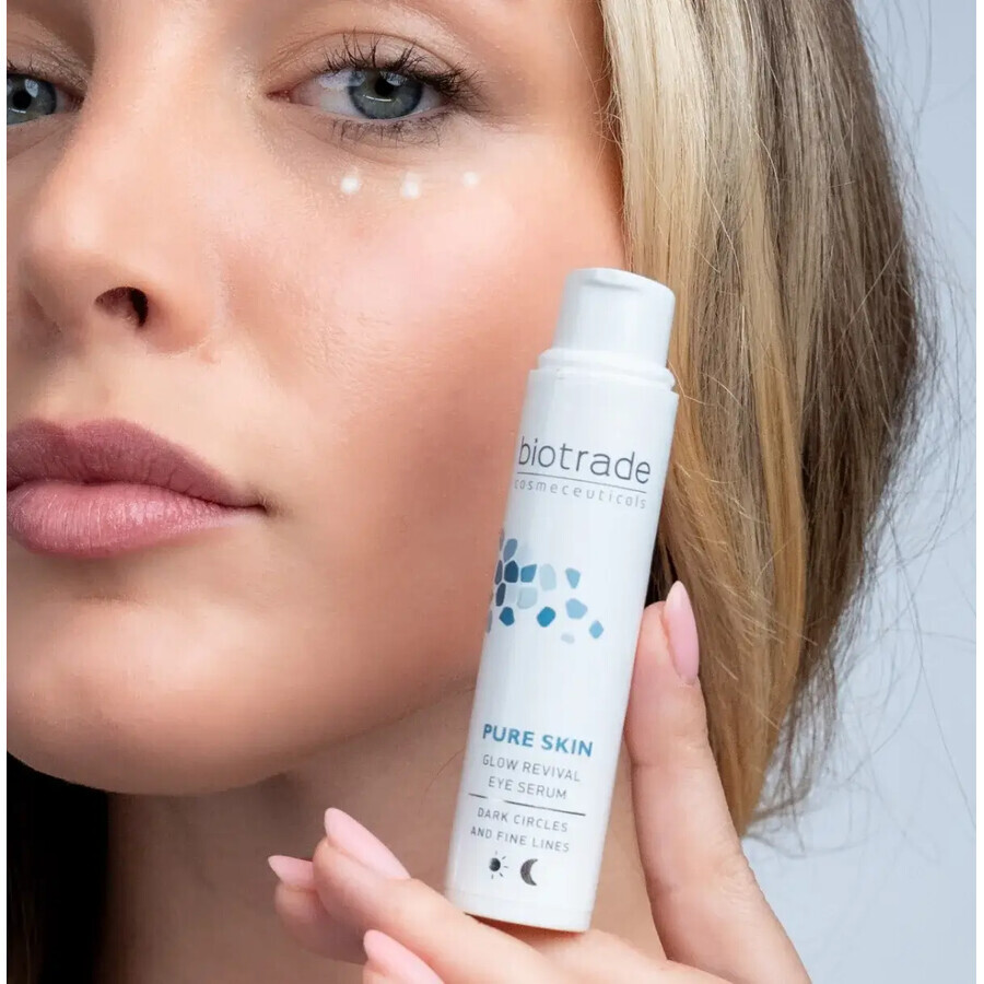 Siero illuminante per il contorno occhi Pure Skin, 15 ml, Biotrade