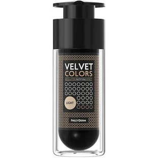 FREZYDERM Velvet Colors Regulador Efecto Matificante Ligero Antiarrugas Maquillaje Mate Para Todas las Pieles, Tono Claro 30ml