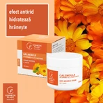 Crema antiarrugas con caléndula y vitaminas A, E, F y pantenol, 50 ml, Cosmetic Plant