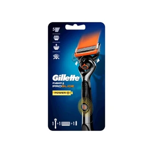 GILLETTE Fusion5 ProGlide Power Razor mit Ersatz 5 Klingen Kopf & Schmiermittel Band