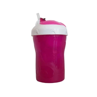 MAM Primamma Primamma ceașcă 2 în 1 cu pai din silicon 280ml 12m+ în diferite culori - Fuchs