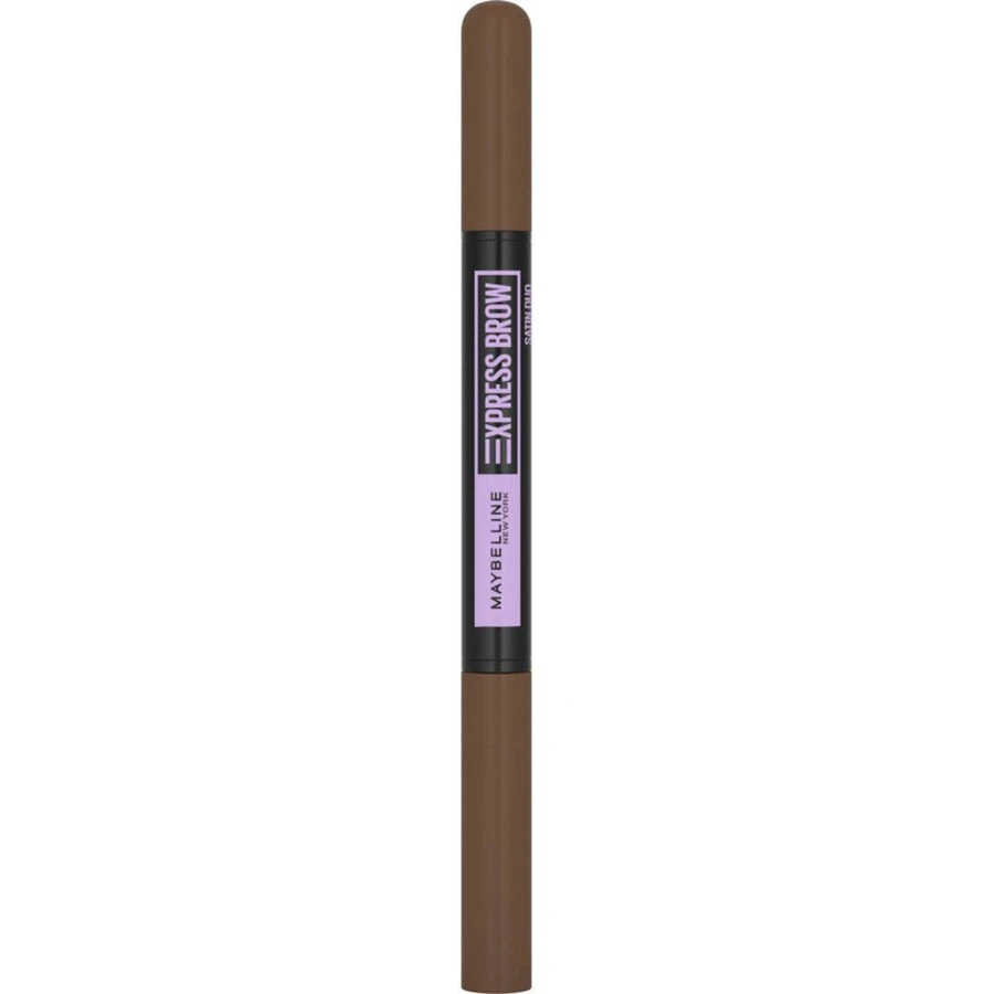 MAYBELLINE Express Brow Satin Duo Pencil Lápiz de cejas 025 Brunette