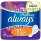 ALWAYS Platinum Comfort & Protection Ultra Normal Plus Pads with Wings for Normal Flow Size 1, 8 pieces