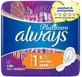 ALWAYS Comodidad y Protección Platinum Compresas Ultra Normal Plus con Alas para Flujo Normal Talla 1, 8 unidades
