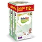 BABYLINO Premium Ultra Soft Double Pack Softness No3 [4-9Kg] 112 Diapers [2 Packs x 56 Pieces]